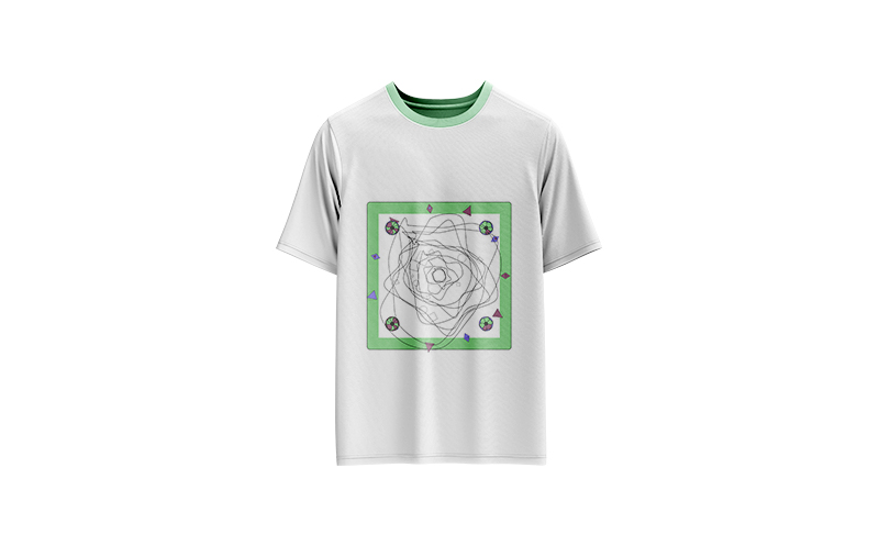 Baroque Me Baby — Generative artwork blending structured patterns and rhythmic visual motifs